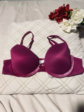 Victoria's Secret Fuchsia Push-Up Bra